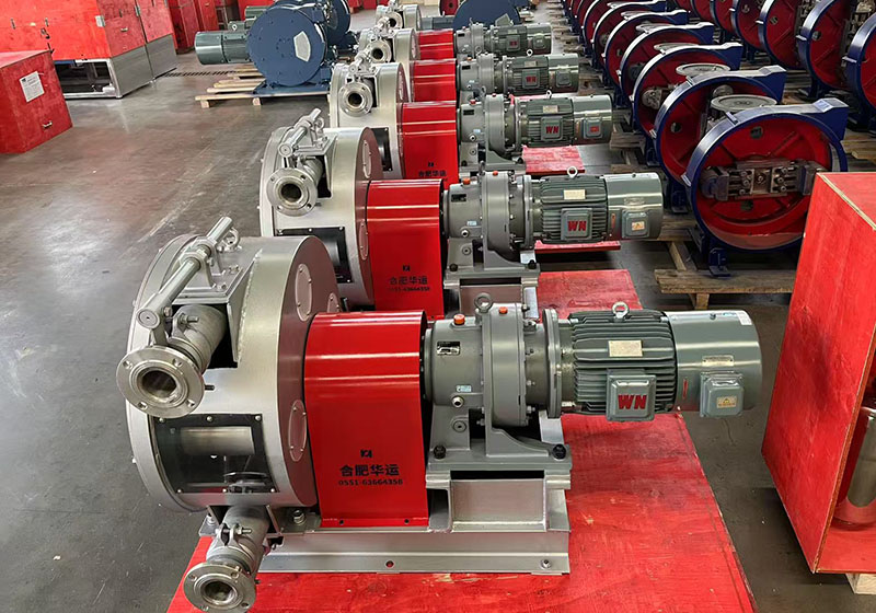 Our company has completed the production of a batch of hose pumps