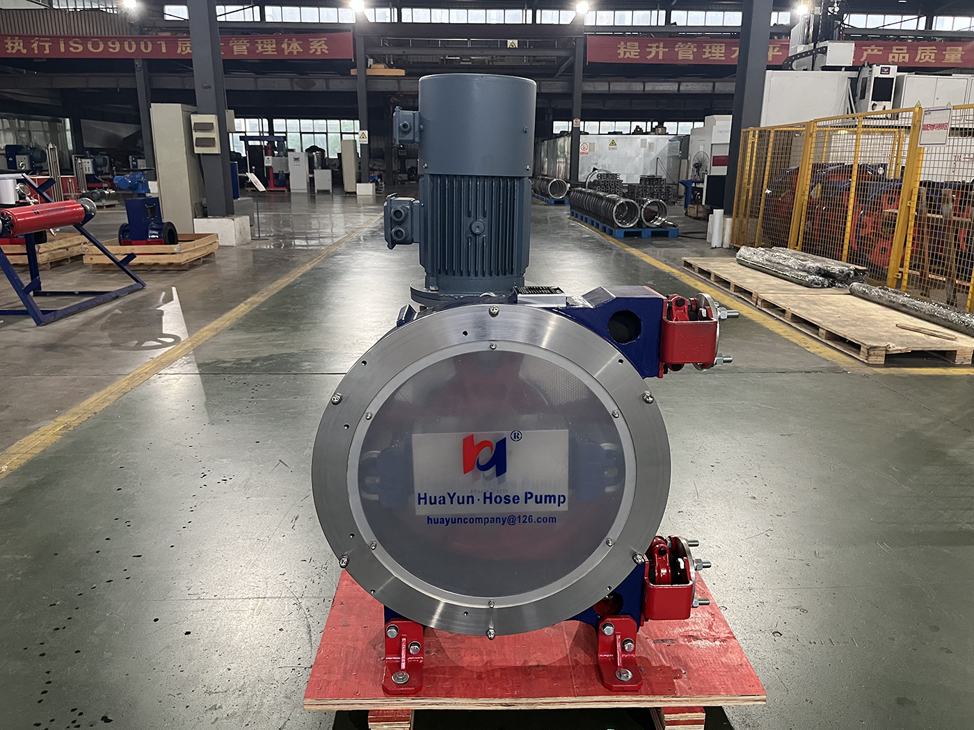 Huayun Machinery’s Hose Pumps Exported to the U.S., “Made in China” Opens Door to North American Market