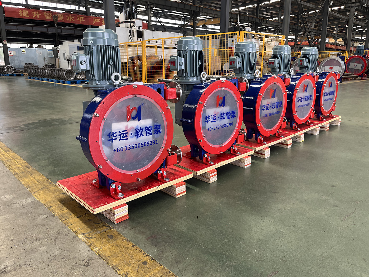 Hefei Huayun Machinery Ships Hose Pumps to Central Asia, Enhancing Efficiency and Quality in Mining Operations   