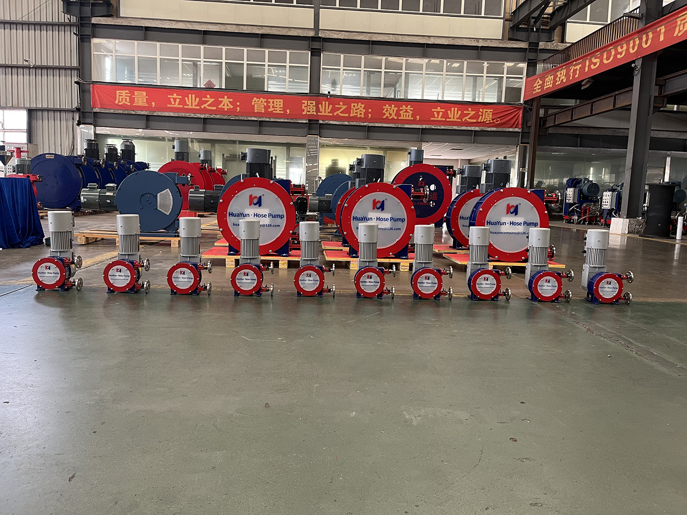 Huayun Hose Pumps Shipped to Georgia, Replacing Diaphragm Pumps to Solve Fluid Transfer Challenges